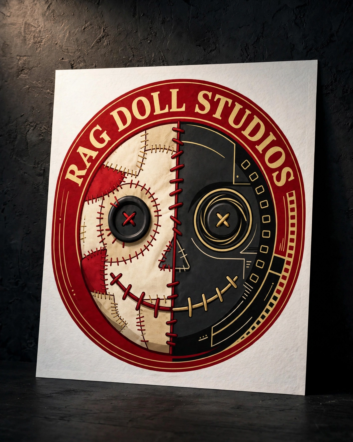 Rag Doll Studios mini art print